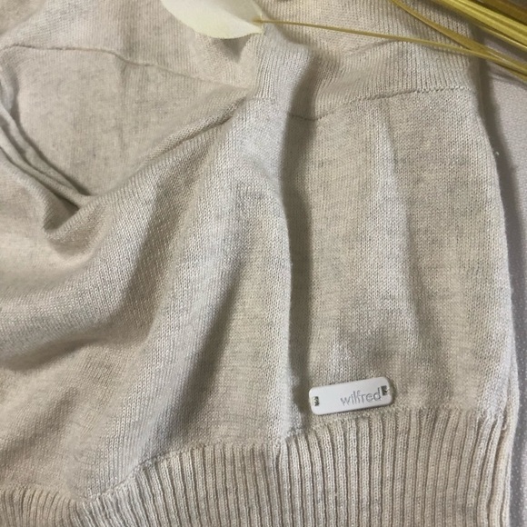 ARITZIA WILFRED Flaubert Silk & Cashmere Sweater - Picture 5 of 8